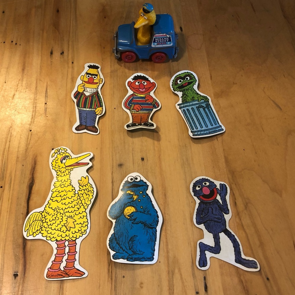 Sesame Street Vintage Toys